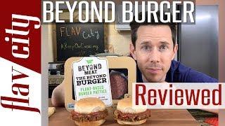 The Beyond Burger – Full Ingredient Breakdown & Taste Test