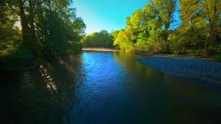 Rivière du Tech – Lever du soleil au Boulou