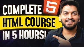 Complete HTML Tutorial in 1 Video || in HINDI (2023)