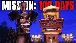 Surviving Minecraft's Terrifying Horror Mods for 100 Days in Hardcore #4