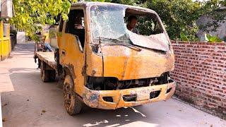 Fully Restored THACO KIA Truck Abandoned After Accident Submerged In River - Restored Flooded Engine