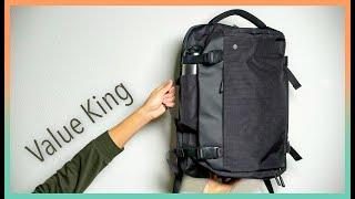 Tomtoc Travel Backpack 40L review - the BEST travel bag under $100, and it's not even close