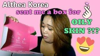 Korean Makeup for OILY SKIN Unboxing Haul (Althea Korea Box) - Nicole Ann Cortez