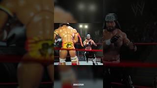 PART 1 : MACHO MAN VS ULTIMATE WARRIOR - STOP MOTION #SHORTS