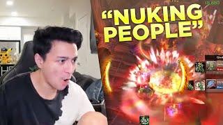 This Crazy Fun Elemental Shaman Build NUKES People | Pikaboo WoW Arena