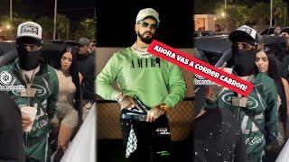 Anuel AA Se Encontró Con YOVNGCHIMI y Anuel Le Saco Su Metal Chimi Salió Corriendo