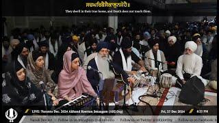 035 Bhai Harpreet Singh Jee Toronto at FridayPM Toronto December 2024 Annual Akhand Keertan Smaagam