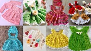 Latest Crochet Pattern Baby Girl Dress Design Collection Ideas 2025/Girl Frock