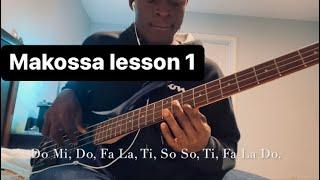 Makossa Bass #lesson 1 (1454) (subscribe and join the series)