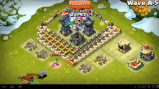 Castle Clash - Here Be Monsters - At 1500 Might - Wave A Farming