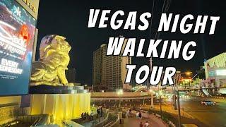 Experience Las Vegas Strip Walking Tour Summer Nights: MGM Grand, New York New York & More