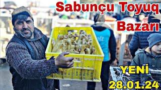 Sabunçu Toyuq Bazarı  28 yanvar 2024 ‎@mubarizemintv 