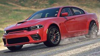 Over 200 MPH Police Chase! | 2021 Dodge Charger Hellcat Redeye Widebody | Chase Me GTA V