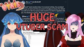 Vyris Reacts To Massive VTuber scam just got exposed