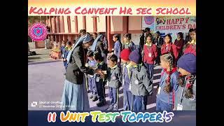 II UNIT TEST TOPPERS 2024-25