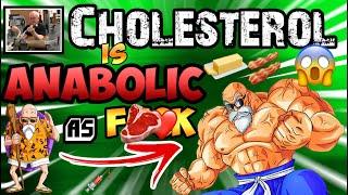 CHOLESTEROL IS ANABOLIC - 4X MORE MUSCLE 2X MORE STRENGTH GAINS -100 mg vs 400 mg SCIENCE SUNDAY