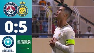 CR7 wieder mit Doppelpack! Ronaldo und Talisca glänzen bei Al-Nassr-Gala! | Al-Adalah FC - Al-Nassr