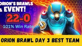 Unbeatable Team for Orion's Brawl Day 3| 101% Win Rate Strategy | Hero Wars: Dominion Era #3