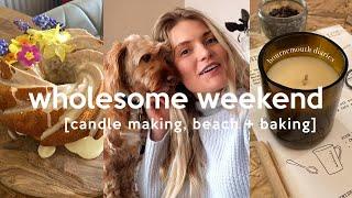 Bournemouth Diaries | CANDLE MAKING, dog walking and baking!