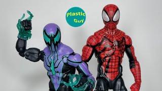 New SPIDER-MAN (Ben Reilly) & CHASM Marvel Legends Retro Card 2023 Action Figure Review