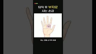 퇴직 후  부자로 사는 손금     #손금  #손금보는법  #말년운