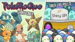 NUR Shiny Challenge + Über 100 Pulls im Gacha! | Pokérogue Run #7