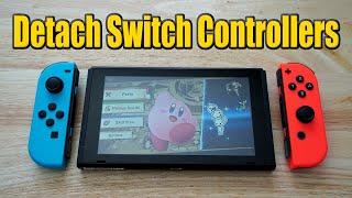 How to Detach Nintendo Switch Controllers (Remove Joy Cons Easy!)