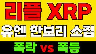 리플 XRP 미국 이란폭격 안보리 소집 급반등 vs 추가급락 투표결과 주목!! 이더리움 솔라나 세이코인 솔레이어 트론