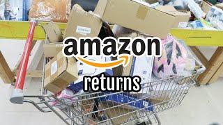 Amazon Returns Store Shop with me! Electronics day at the BIN STORE! Amazing items for $8