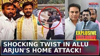 Sensational New Link In Allu Arjun's Home Attack--' Congress Link' To Vandalism? | Blueprint