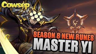 SEASON 8 MASTER YI NEW RUNES - Cowsep's Guide