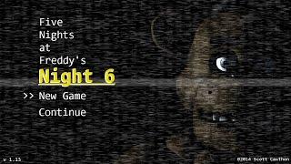 FNaF 1 Gameplay┃[German English]┃Night 6