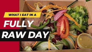 What I Eat in a Fully Raw Day || What I Eat in a Day as a Raw Vegan