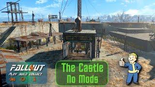 Fallout 4 The Castle No Mods Settlement Build Tour. Fully Repaired Minutemen Castle Next-Gen Update.