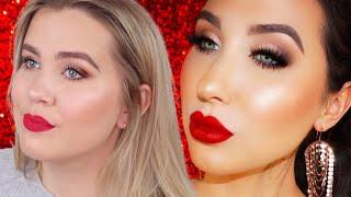 I TRIED FOLLOWING A JACLYN HILL VALENTINE'S DAY MAKEUP TUTORIAL! | Paige Koren