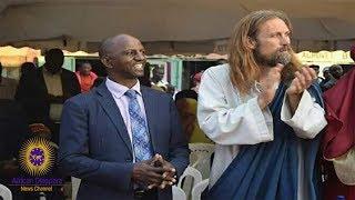 Kenyans Celebrate After White Jesus Was Invited To Their Church Celebration