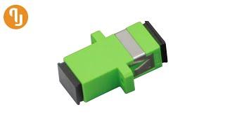 QY Fiber Optic SC/APC Fiber Optic Adapter QADSC 000 APC