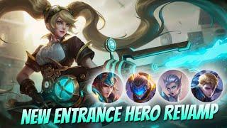 NEW ENTRANCE ANIMATION HERO REVAMP - PROJECT NEXT | YAHANU GAMER