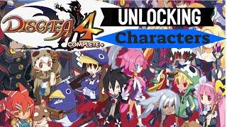 Let's Guide Disgaea 4 Complete + - How to Unlock Characters