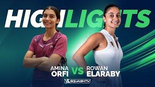  Orfi v Elaraby  | New Zealand Open 2025 | SF HIGHLIGHTS