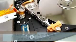 HddSurgery - Head replacement process on 2.5" Seagate hard drives