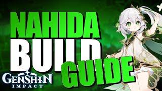 NAHIDA ist ABSOLUT BROKEN!? SO baut und spielt ihr NAHIDA RICHTIG! Guide I Genshin Impact