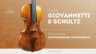 Violin by Giovannetti & Schultz, Florence, 2024