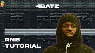 How To Make RnB Beats for 4batz I FL Studio 21 Tutorial