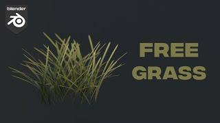 Procedural Grass in Blender with Geometry Nodes