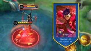 WTF! CHOU NEW BUILD FOR ONE SHOT? PALING SAKIT BUILD FOR CHOU 2021 | CHOU GAMEPLAY | MLBB