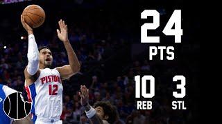 Tobias Harris Highlights | Pistons vs. Hornets | 3rd Jan 2024