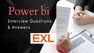  Power BI Interview Questions Asked in EXL | Crack Your Next Power BI Interview! 