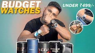 5 Best Budget Watch For Men Under Rs.500  Men Watch Haul Review 2025 | Zahid Akhtar