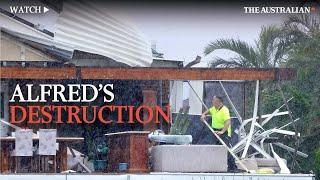 Massive destruction from cyclone Alfred: Residents warned of more dangers to come